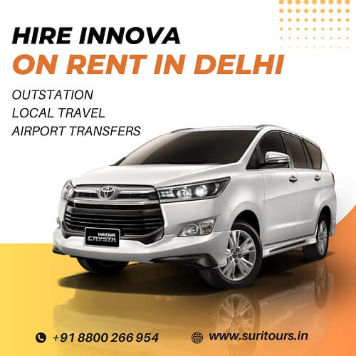 Innova taxi booking in Delhi