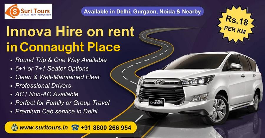 Innova Hire on rent in Connaught Place